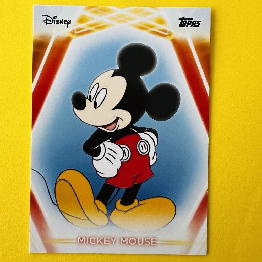 2026 Topps Disney Neon Mickey Mouse #200‎ Disney Base Card